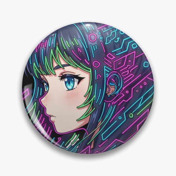 Item preview, Cyber Pulse – Neon Gamer Girl designed and sold by Revyra Design .