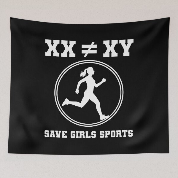 Item preview, XX Does Not Equal XY Save Girls Sports designed and sold by thegiftedadult.