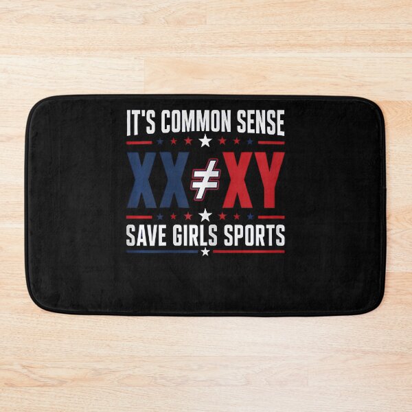 Item preview, It's Common Sense Xx≠xy Save Girls Sports designed and sold by Krwasatoune.