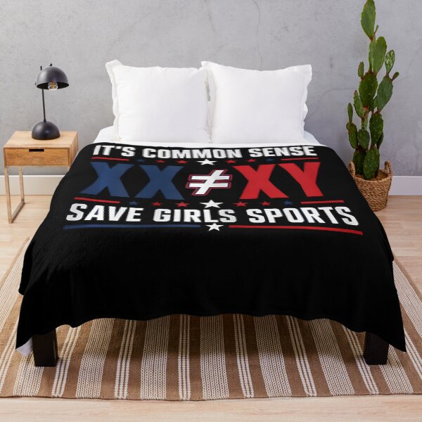 Item preview, It's Common Sense Xx≠xy Save Girls Sports designed and sold by Krwasatoune.