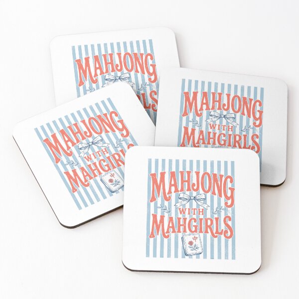 Item preview, Mahjong With Mahgirls Preppy Mah Jong Player designed and sold by nryum.