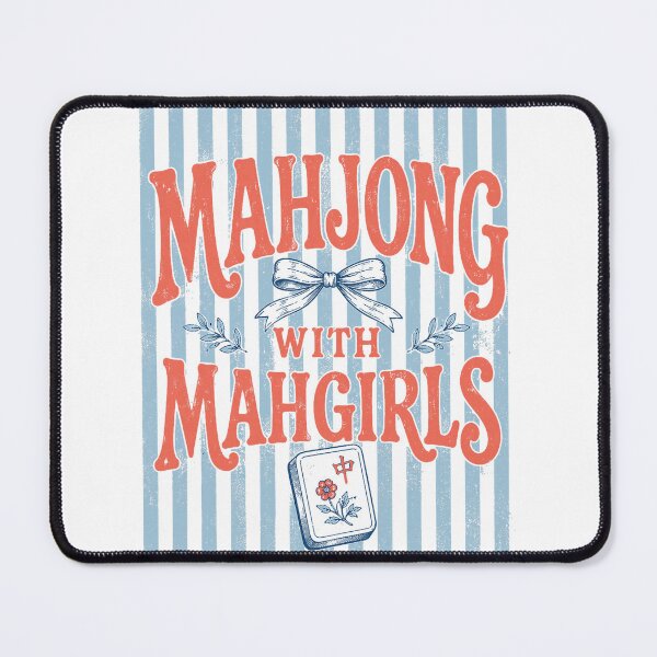 Item preview, Mahjong With Mahgirls Preppy Mah Jong Player designed and sold by nryum.