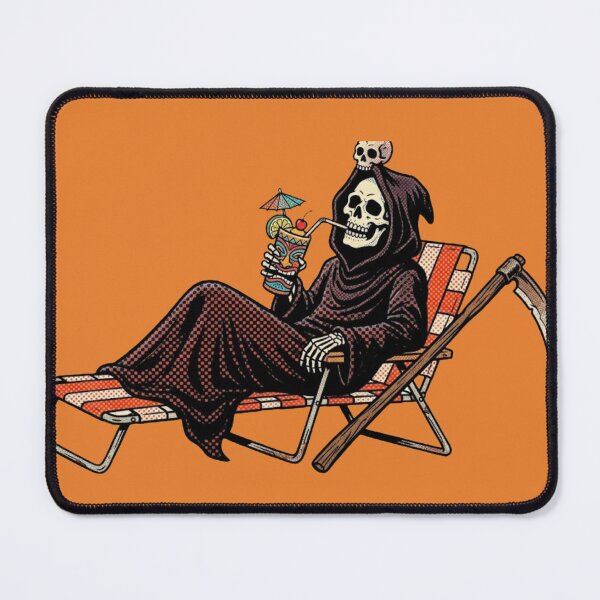 Item preview, The Grim Reaper on Vacation designed and sold by conamor-bymel.