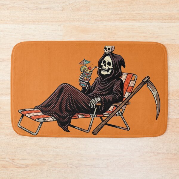 Item preview, The Grim Reaper on Vacation designed and sold by conamor-bymel.