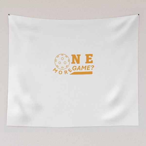 Item preview, Pickleball One More Game - Orange designed and sold by abotello77.