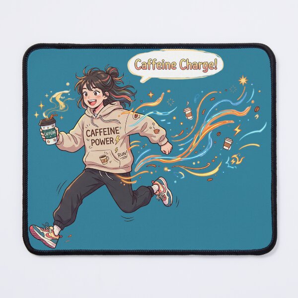 Item preview, Powered by Caffeine - Boost Your Energy designed and sold by ellieknight911.