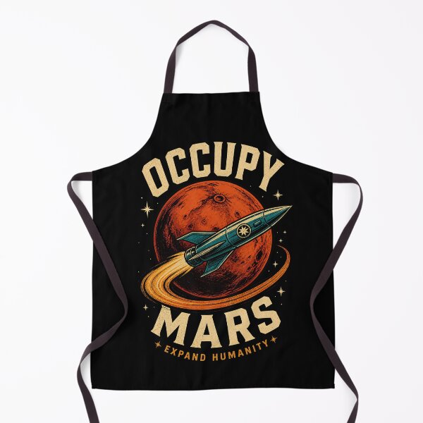 Item preview, Occupy Mars Expand Humanity Retro Space Mission designed and sold by Victor Shadehorn.