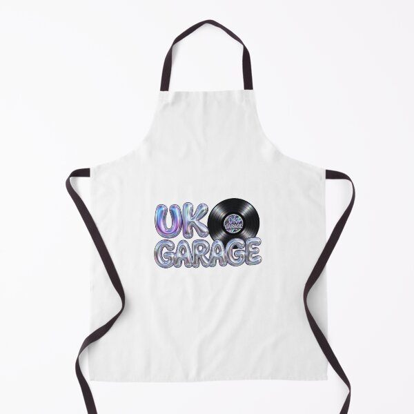 Item preview, UK Garage Chrome Vinyl Record Print designed and sold by DangaVintage.