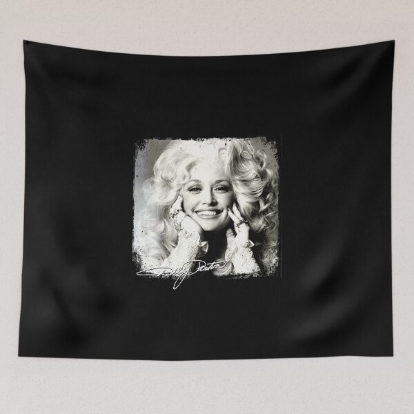 Item preview, Dolly Parton Smile Vintage Retro Memorials designed and sold by kareydiwanpro.