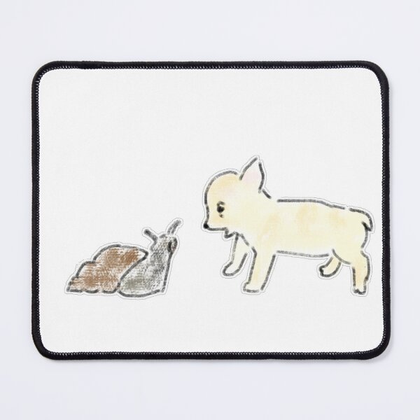 Item preview, Curious Puppy and Garden Snail Encounter designed and sold by raun.draw.