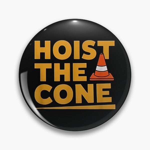 Item preview, Hoist The Cone Parking Chair designed and sold by Foxintheloart.