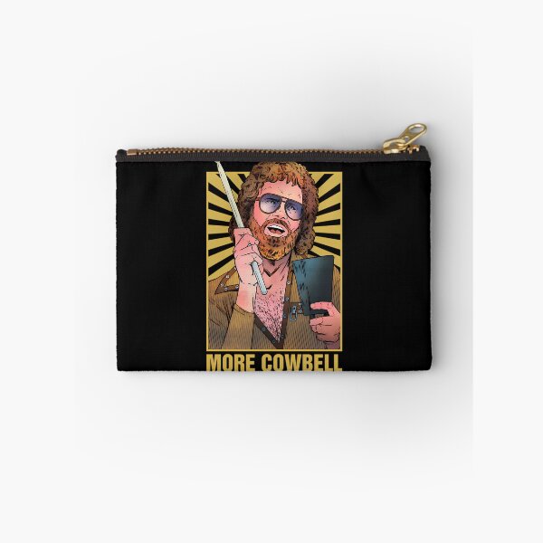 Item preview, Bearded Musician Holding Drumstick Cowbell designed and sold by shameArt.