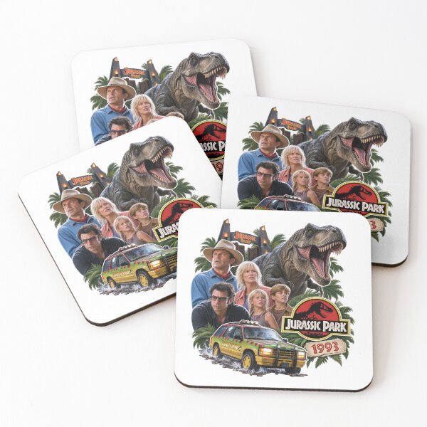 Item preview, Jurassic Park 1993 Vintage Tribute - Adventure and Tyrannosaurus Rex Art designed and sold by killem667.
