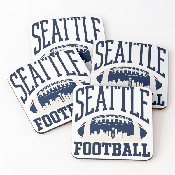Item preview, Seattle Football Retro Skyline designed and sold by KurtKrueg88967.