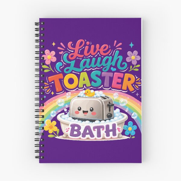 Item preview, Live Laugh Toaster Bath designed and sold by SomethingUnique | AaliyahSparrow.