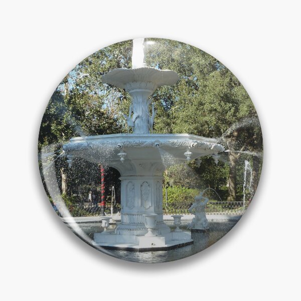 Item preview, Forsyth Park Fountain Savannah designed and sold by DuvalTiger.