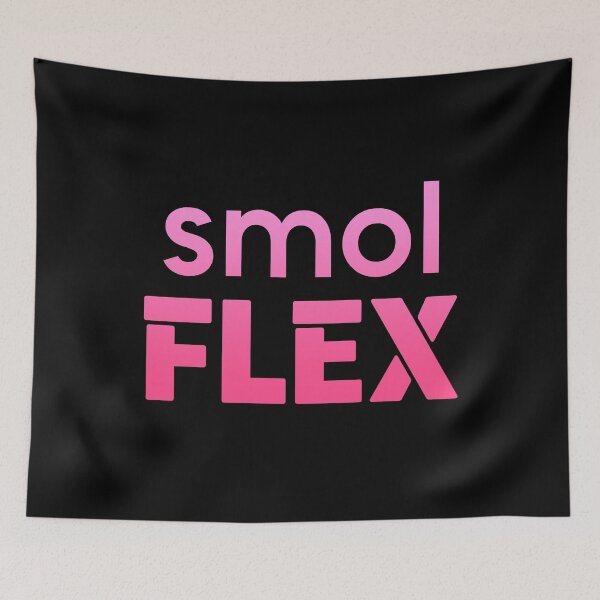 Item preview, Smol Flex, Pink designed and sold by Memes N Lore .