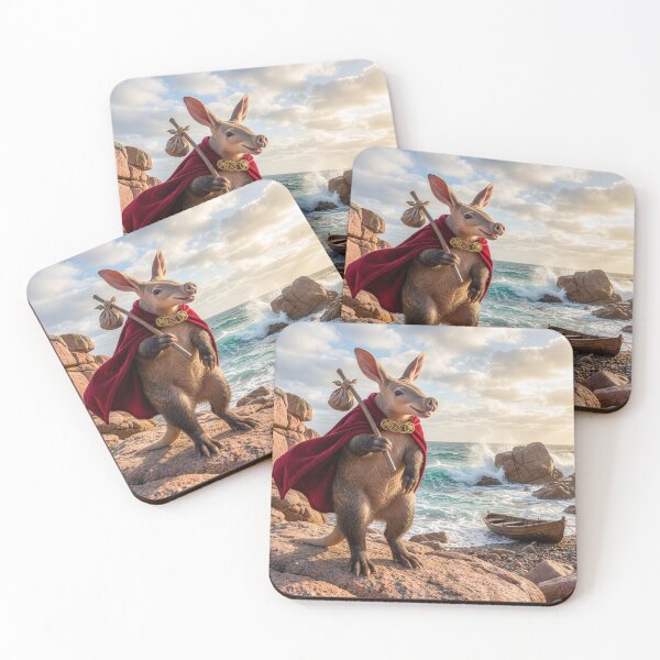 Item preview, Aardvark Disembarks on the Côte de Granit Rose designed and sold by Tridentulus.