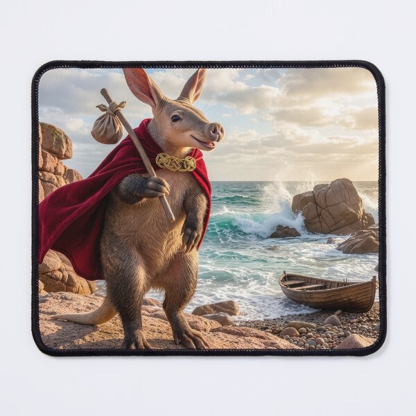 Item preview, Aardvark Disembarks on the Côte de Granit Rose designed and sold by Tridentulus.