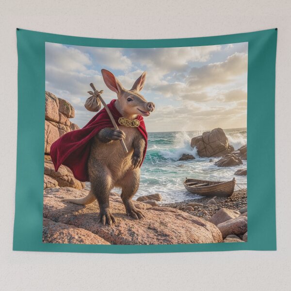 Item preview, Aardvark Disembarks on the Côte de Granit Rose designed and sold by Tridentulus.