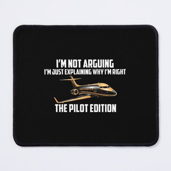 Item preview, Pilot Edition Jet Plane Humor Saying designed and sold by vesthljaque.