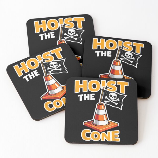 Item preview, Hoist The Cone Parking Chair Funny Saying Baseball designed and sold by Foxintheloart.