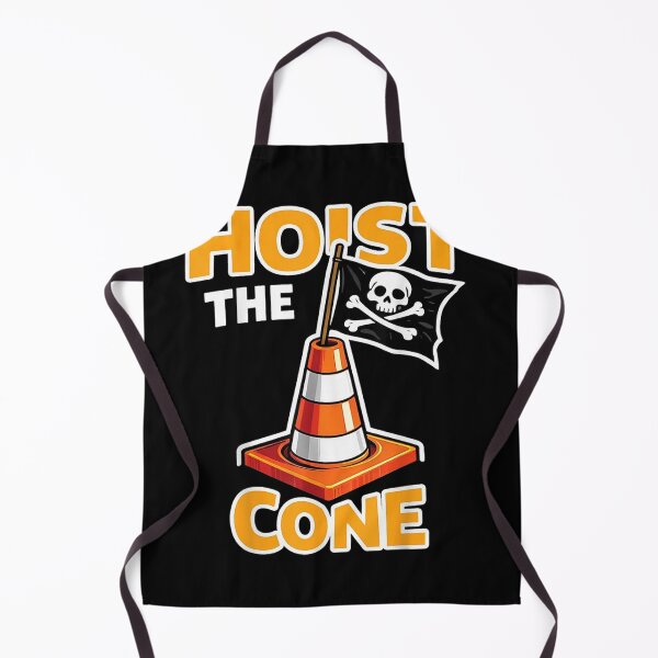 Item preview, Hoist The Cone Parking Chair Funny Saying Baseball designed and sold by Foxintheloart.