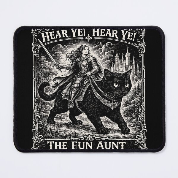 Item preview, Fantasy Warrior Cat Aunt Fun Arrival Tee designed and sold by BrianSant23775.
