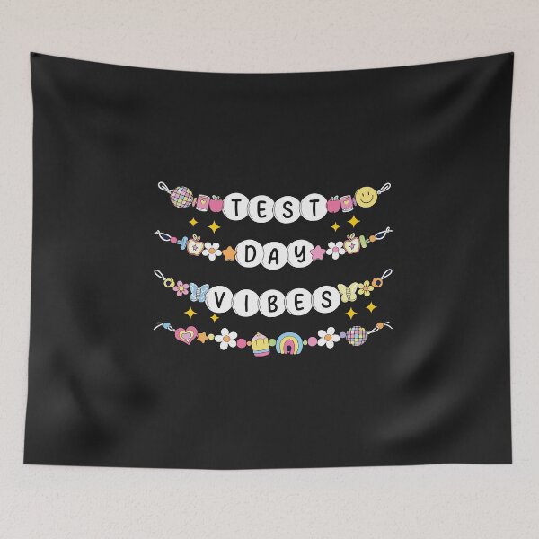 Item preview, Test Day Vibes Bead Bracelet Teacher Student Testing Day Graphic designed and sold by abig-eiyana.