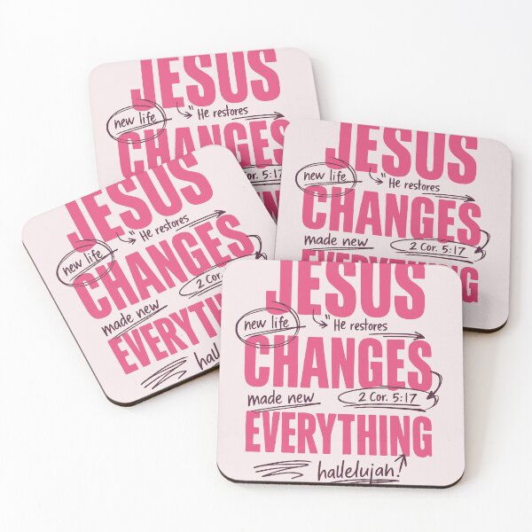Item preview, Jesus Changes Everything 2 Corinthians 5 17 Christian Faith designed and sold by AnhaPhysic.