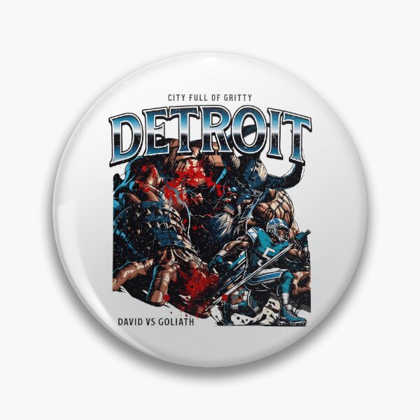 Item preview, Detroit Gritty Football Battle Art designed and sold by eAniello1994.