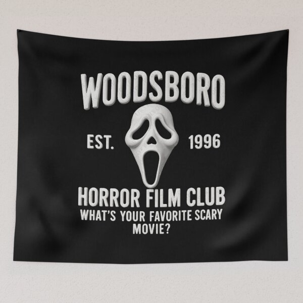 Item preview, Scary Movie Club Ghost Face Graphic Tee designed and sold by EdwardJam10416.