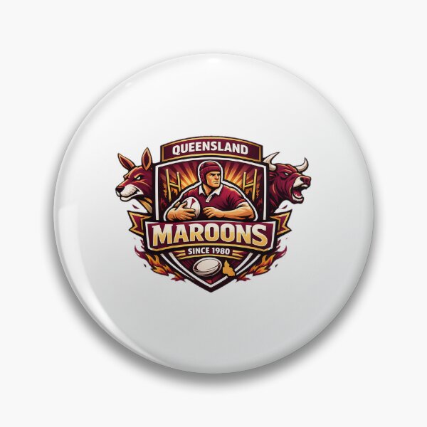 Item preview, Queensland Maroons  designed and sold by PixelOrbits.