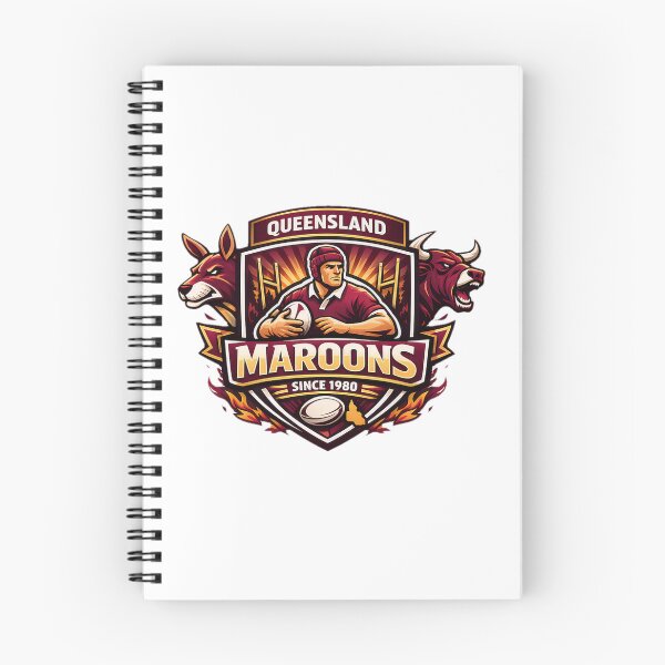 Item preview, Queensland Maroons  designed and sold by PixelOrbits.