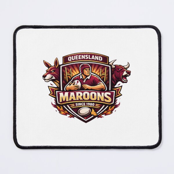 Item preview, Queensland Maroons  designed and sold by PixelOrbits.