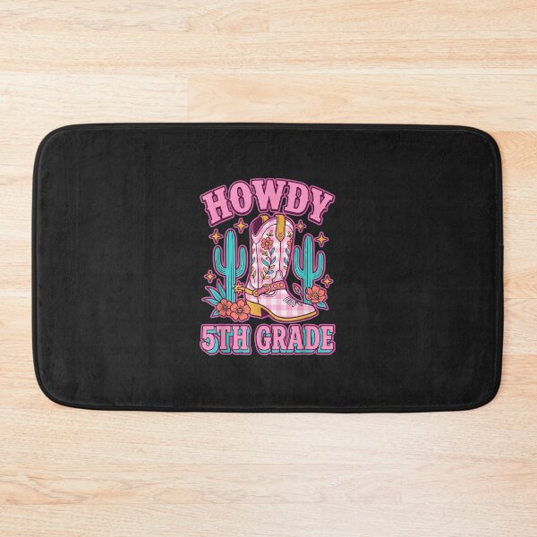 Item preview, Howdy 5th Grade Western Cowgirl Boots Back to School Graphic designed and sold by abig-eiyana.