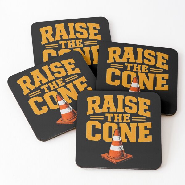 Item preview, Hoist The Cone Parking Chair Funny designed and sold by Foxintheloart.