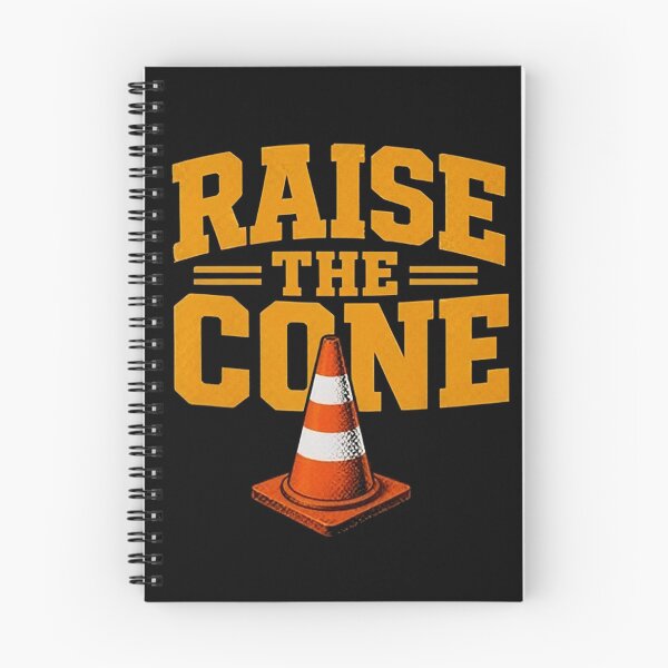 Item preview, Hoist The Cone Parking Chair Funny designed and sold by Foxintheloart.