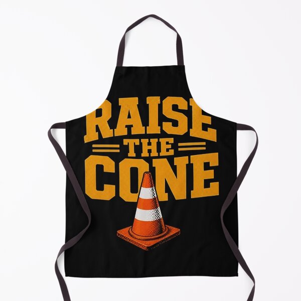 Item preview, Hoist The Cone Parking Chair Funny designed and sold by Foxintheloart.