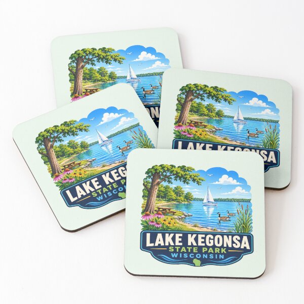 Item preview, Lake Kegonsa State Park, Wisconsin designed and sold by Myra365Art.