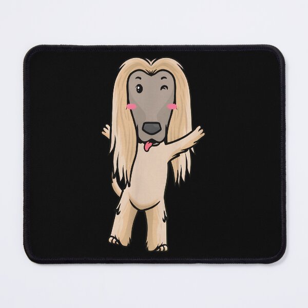 Item preview, Playful Afghan Hound Cartoon Dog Cute Kawaii Winking designed and sold by vesthljaque.