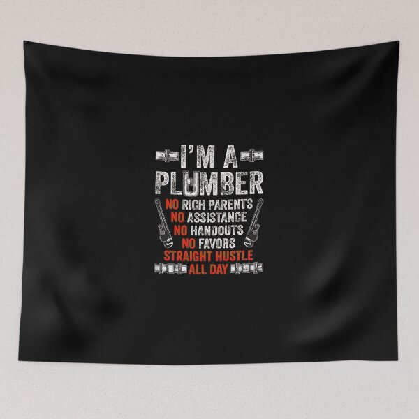 Item preview, Plumber Straight Hustle All Day Pride Design designed and sold by vesthljaque.