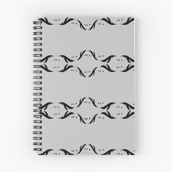 Item preview, Black simple leaf pattern designed and sold by RogueofSpace.
