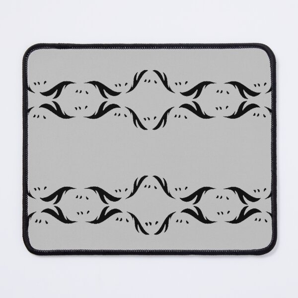 Item preview, Black simple leaf pattern designed and sold by RogueofSpace.