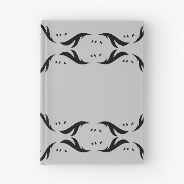 Item preview, Black simple leaf pattern designed and sold by RogueofSpace.