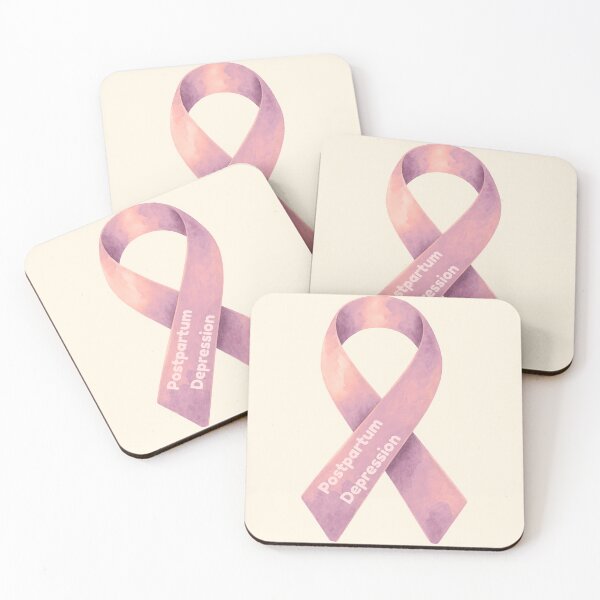 Item preview, PPD, Postpartum Depression Disorder Awareness Ribbon designed and sold by MoMidoStore.