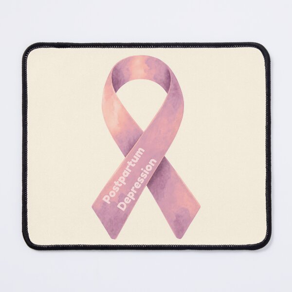 Item preview, PPD, Postpartum Depression Disorder Awareness Ribbon designed and sold by MoMidoStore.