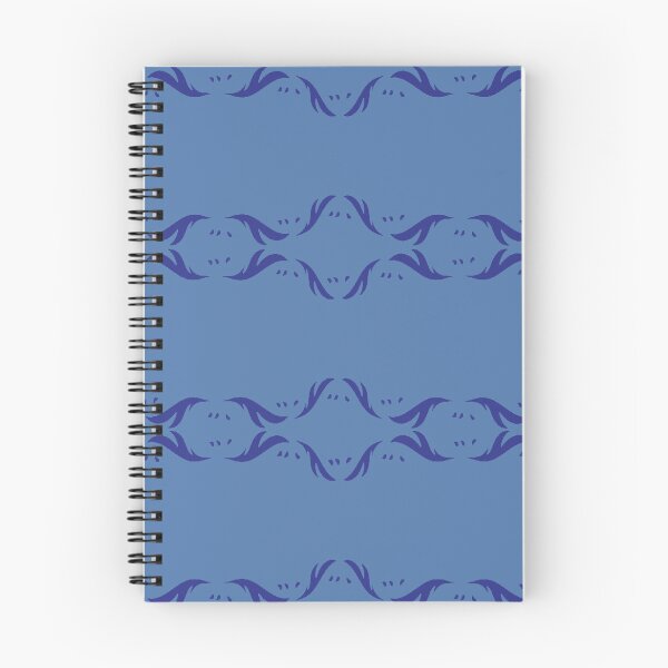 Item preview, Blue simple leaf pattern designed and sold by RogueofSpace.