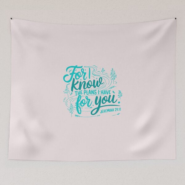 Item preview, For I Know The Plans I Have For You Jeremiah 29 11 designed and sold by AnhaPhysic.