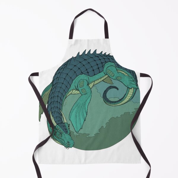 Item preview, Teal Water Dragon Submarine Beast designed and sold by Wonder-Forge.